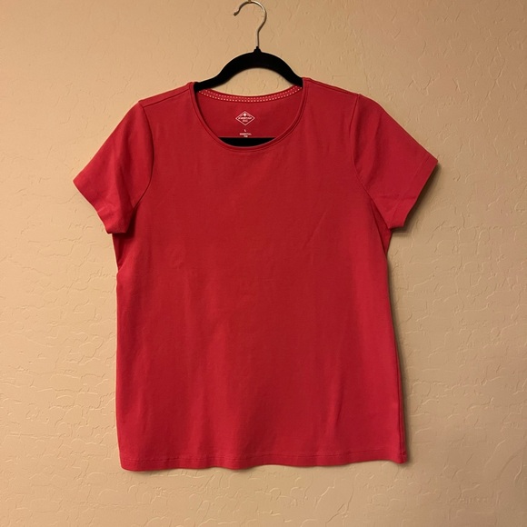 St. John’s Bay Coral T-Shirt - Picture 5 of 8